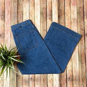 Madewell Emmett Wide-Leg Crop Jeans